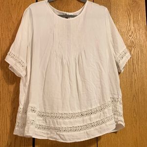 🌴 5/$25 Cute top with lace detail